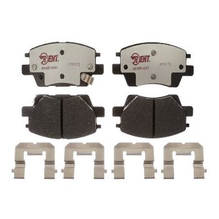 R/M Brakes BRAKE PADS OEM OE Replacement Hybrid Technology Includes Mounting Hardware EHT1844H